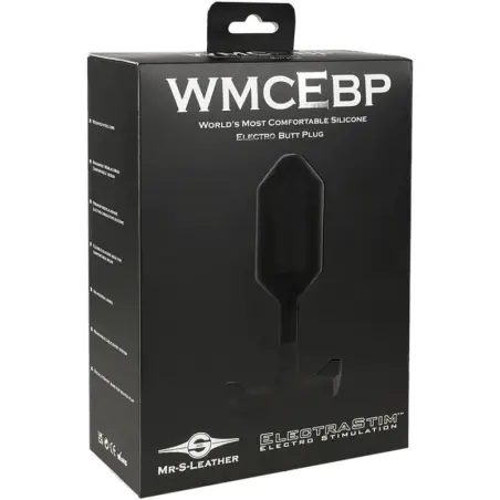 Electro Plug Anal Mr-S-Leather - Silicona | Electrastim