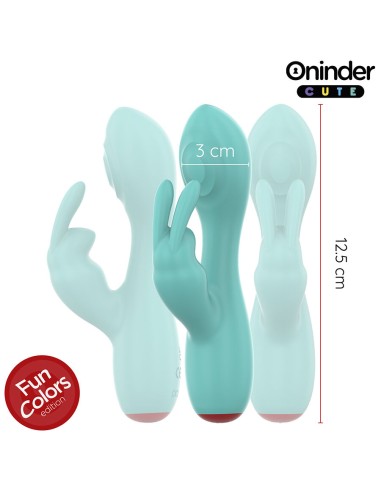 ONINDER CUTE - LOVE BUNNY VIBRADOR PUNTO G Y CLÍTORIS - APP MUNDIAL GRATUITA 
