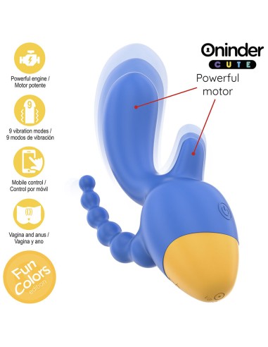 ONINDER CUTE - LOVE 3 SOME TRIPLE VIBRADOR - APP MUNDIAL GRATUITA 