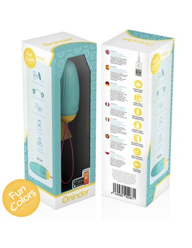 ONINDER CUTE - LOVE PLEASURE HUEVO VIBRO-GEMAS ROTADORAS SILICONA - APP MUNDIAL GRATUITA 