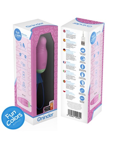 ONINDER CUTE - LOVE PLEASURE HUEVO VIBRO-ROTADOR 360 SILICONA - APP MUNDIAL GRATUITA 