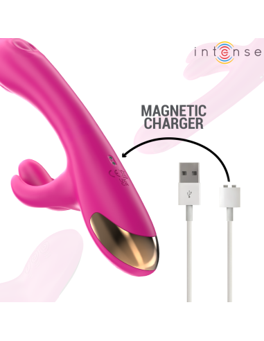 INTENSE - BRITNEY VIBRADOR MULTIFUNCIÓN RABBIT 23 CM ROSA 