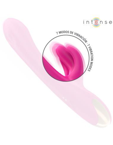 INTENSE - BRITNEY VIBRADOR MULTIFUNCIÓN RABBIT 23 CM ROSA 
