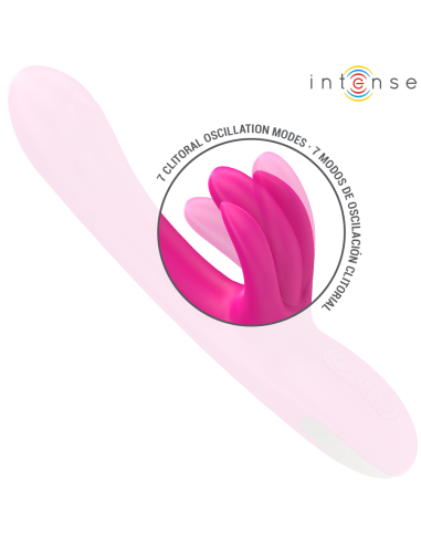 INTENSE - BRITNEY VIBRADOR MULTIFUNCIÓN RABBIT 23 CM ROSA 
