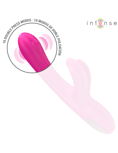 INTENSE - BRITNEY VIBRADOR MULTIFUNCIÓN RABBIT 23 CM ROSA 