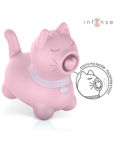 INTENSE - MARIE ESTIMULADOR CON LENGUA EFECTO PULSACIÓN ROSA 