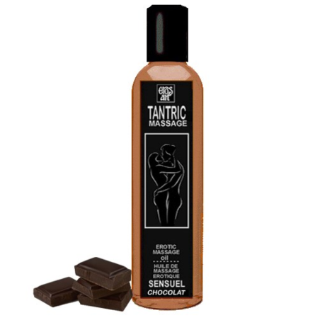 EROS-ART - ACEITE MASAJE TANTRICO NATURAL Y AFRODISÍACO CHOCOLATE 30 ML EROS-ART