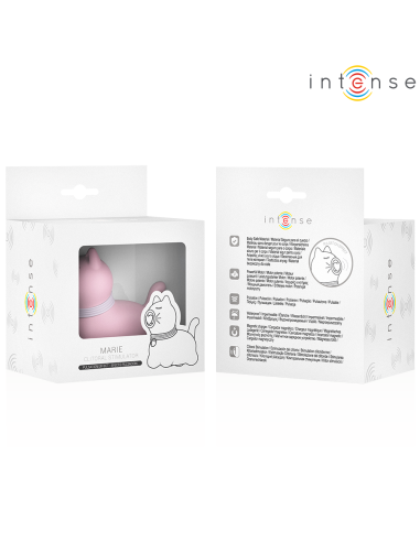 INTENSE - MARIE ESTIMULADOR CON LENGUA EFECTO PULSACIÓN ROSA 