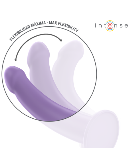 INTENSE - EDDIE VIBRADOR 17,5 CM 10 VIBRACIONES MORADO CONTROL REMOTO 