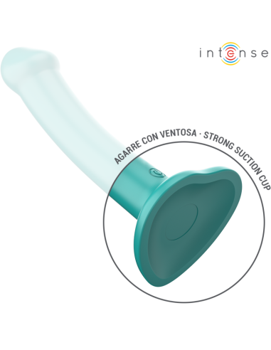 INTENSE - KATIE VIBRADOR CON VENTOSA 10 VIBRACIONES AZUL OSCURO CONTROL REMOTO 