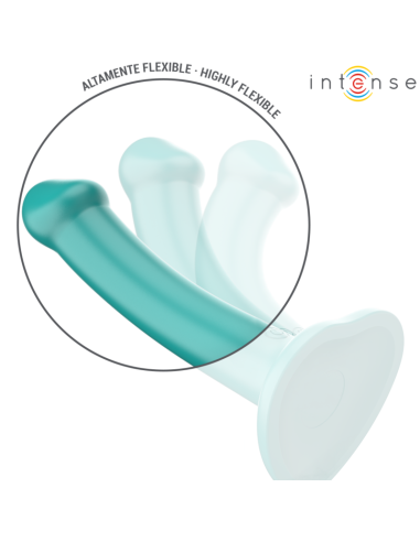 INTENSE - KATIE VIBRADOR CON VENTOSA 10 VIBRACIONES AZUL OSCURO CONTROL REMOTO 