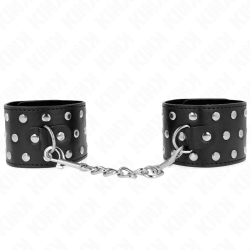 KINK - MUÑEQUERAS ESTILO PUNK AJUSTABLE 19-24 CM X 5.5 CM KINK WRIST RESTRAINT