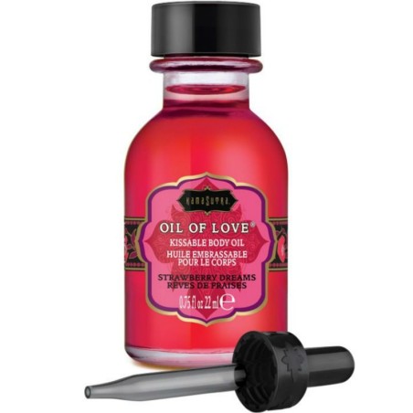 KAMASUTRA - ACEITE COMESTIBLE - FRESAS 22 ML KAMASUTRA  COSMETICS