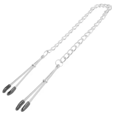 Pinzas Ajustables para Pezones Metal - BDSM | Darkness