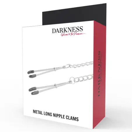 Pinzas Ajustables para Pezones Metal - BDSM | Darkness