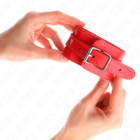KINK - MUÑEQUERAS FINAS ROJO AJUSTABLE 21-33 CM KINK WRIST RESTRAINT