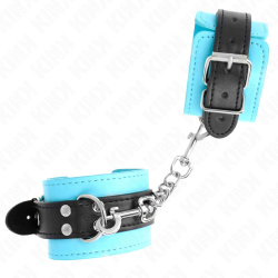 KINK - MUÑEQUERAS CON GANCHO FORRO AZUL AJUSTABLE 20-28 CM X 5.5 CM KINK WRIST RESTRAINT 2