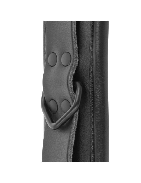 DARKNESS - ESPOSAS AJUSTABLES MANOS LEATHER NEGRO 