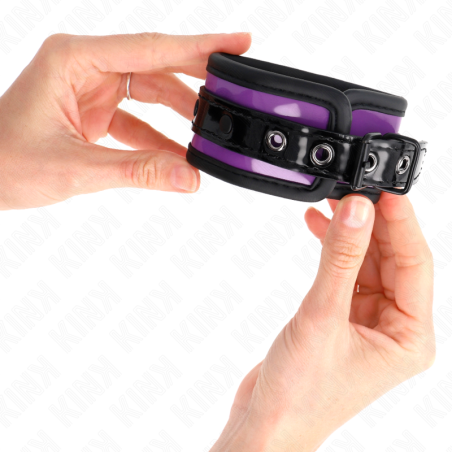 KINK - MUÑEQUERAS NEOPRENO LILA AJUSTABLE 21-28 CM X 5 CM KINK WRIST RESTRAINT