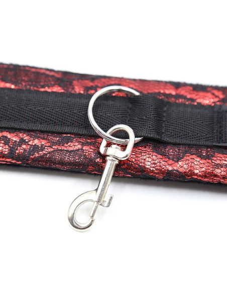 OHMAMA FETISH - ESPOSAS ATERCIOPELADA CON CINTA NYLON 