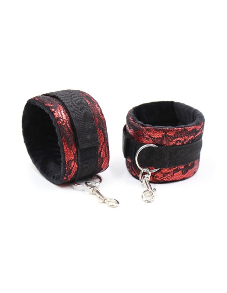 OHMAMA FETISH - ESPOSAS ATERCIOPELADA CON CINTA NYLON 