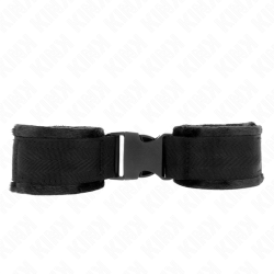 KINK - MUÑEQUERAS NYLON NEGRO MODELO 1 AJUSTABLE 25-35 CM X 6 CM KINK WRIST RESTRAINT