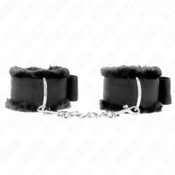 KINK - MUÑEQUERAS FORRADA NEGRO AJUSTABLE 17-31 CM X 7 CM KINK WRIST RESTRAINT