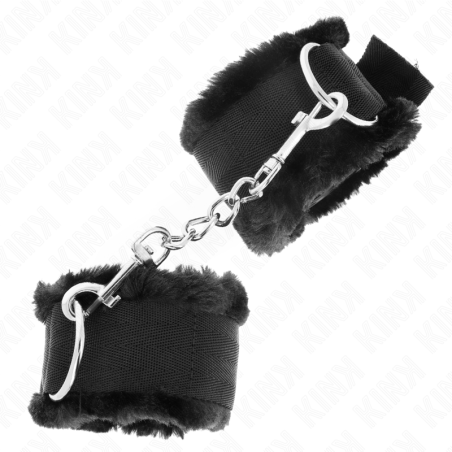 KINK - MUÑEQUERAS FORRADA NEGRO AJUSTABLE 17-31 CM X 7 CM KINK WRIST RESTRAINT