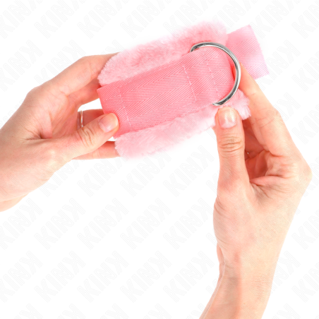 KINK - MUÑEQUERAS FORRADA ROSA AJUSTABLE 17-31 CM X 7 CM KINK WRIST RESTRAINT