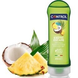 CONTROL - 2 EN 1 MASSAGE & PLEASURE EXOTIC 200 ML CONTROL LUBES