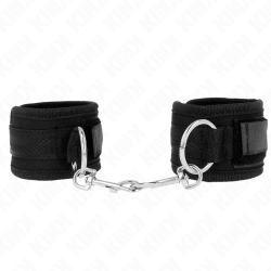 KINK - MUÑEQUERAS NEGRO AJUSTABLE 18-35 CM X 6 CM KINK WRIST RESTRAINT