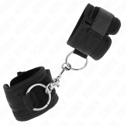 KINK - MUÑEQUERAS NEGRO AJUSTABLE 18-35 CM X 6 CM KINK WRIST RESTRAINT 2