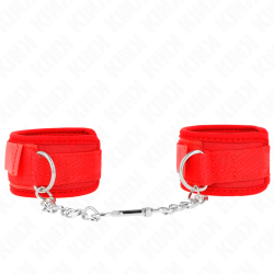 KINK - MUÑEQUERAS NEOPRENO ROJO 42 X 5 CM KINK WRIST RESTRAINT