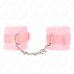 KINK - MUÑEQUERAS PARA PRINCIPIANTES ROSA 30 X 7 CM KINK WRIST RESTRAINT