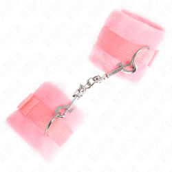 KINK - MUÑEQUERAS PARA PRINCIPIANTES ROSA 30 X 7 CM KINK WRIST RESTRAINT 2