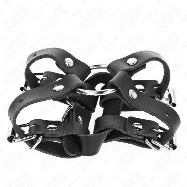 Anillo Pene con Múltiples Correas Ajustable - BDSM | KINK