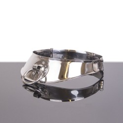 METAL HARD - COLLAR RESTRINGIDOR CON ANILLA METAL HARD 2