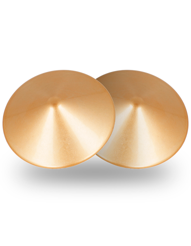 COQUETTE CHIC DESIRE - CUBRE PEZONES METAL CIRCULOS DORADOS 