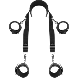 FETISH SUBMISSIVE - POSICIÓN MASTER CON 4 ESPOSAS CON FORRO DE NEOPRENO FETISH SUBMISSIVE BONDAGE 2