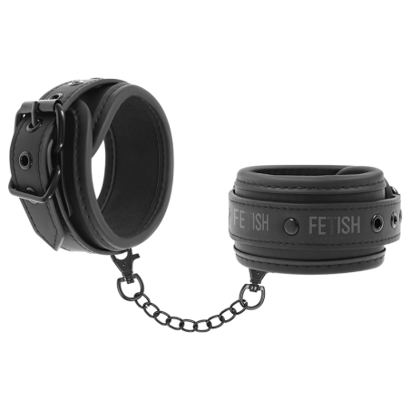 FETISH SUBMISSIVE - ESPOSAS CUERO VEGANO CON FORRO DE NEOPRENO FETISH SUBMISSIVE BONDAGE
