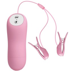 BAILE - ROMANTIC WAVE PINZAS CON VIBRACIÓN Y ELECTROSHOCK BAILE