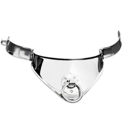 METAL HARD - COLLAR RESTRICCION CON ANILLA Y CANDADO 12.5 CM METAL HARD 2