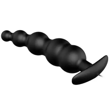 Plug Anal Silicona Estimulación Extra y 12 Modos Vibración