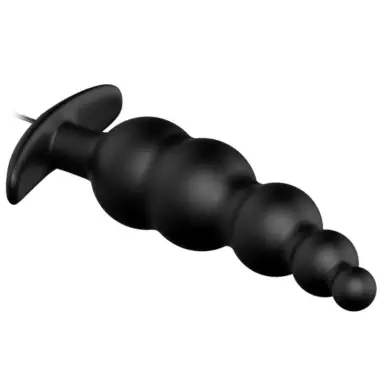 Plug Anal Silicona Estimulación Extra y 12 Modos Vibración