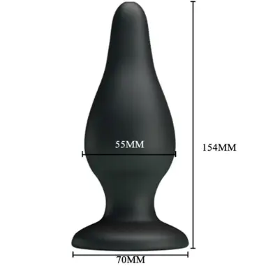 Plug Ergonomico Silicona 15.4 cm - Sumergible | Pretty Love