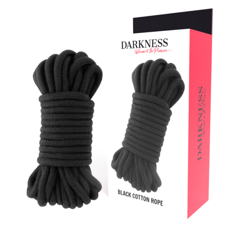 DARKNESS - CUERDA JAPONESA 10 M NEGRO DARKNESS BONDAGE