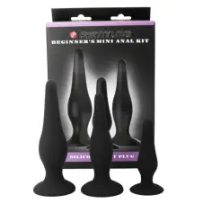 PRETTY LOVE - KIT INICIACION ANAL PLUGS SILICONA 2