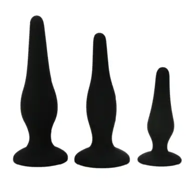 Kit Iniciacion Anal Plugs Silicona | Pretty Love
