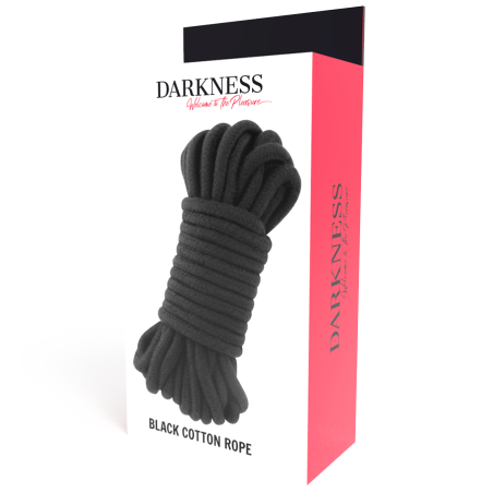 DARKNESS - CUERDA JAPONESA 10 M NEGRO DARKNESS BONDAGE