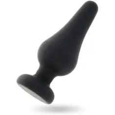INTENSE - ANAL PLUG PIPO L SILICONE NEGRO 13 CM 2
